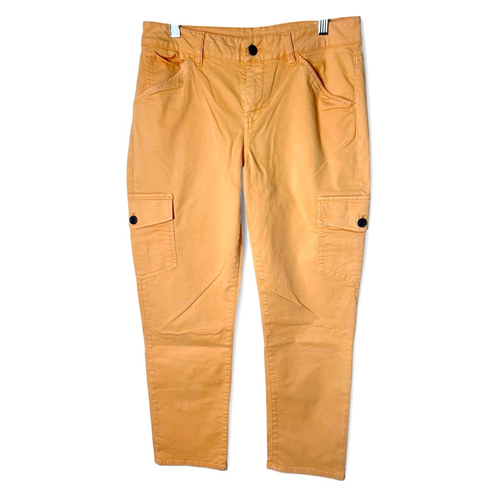 Talbots - Women’s Signature Carpi Cargo Pants Cropped Sherbert Orange - Sz. 8/29
